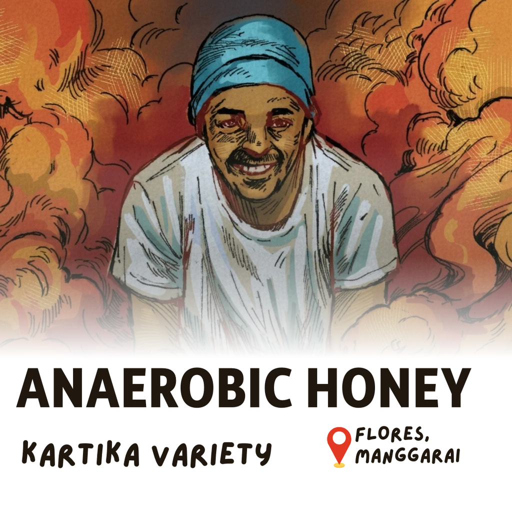 Green Bean Arabica Anaerobic Honey Flores Manggarai - 1kg