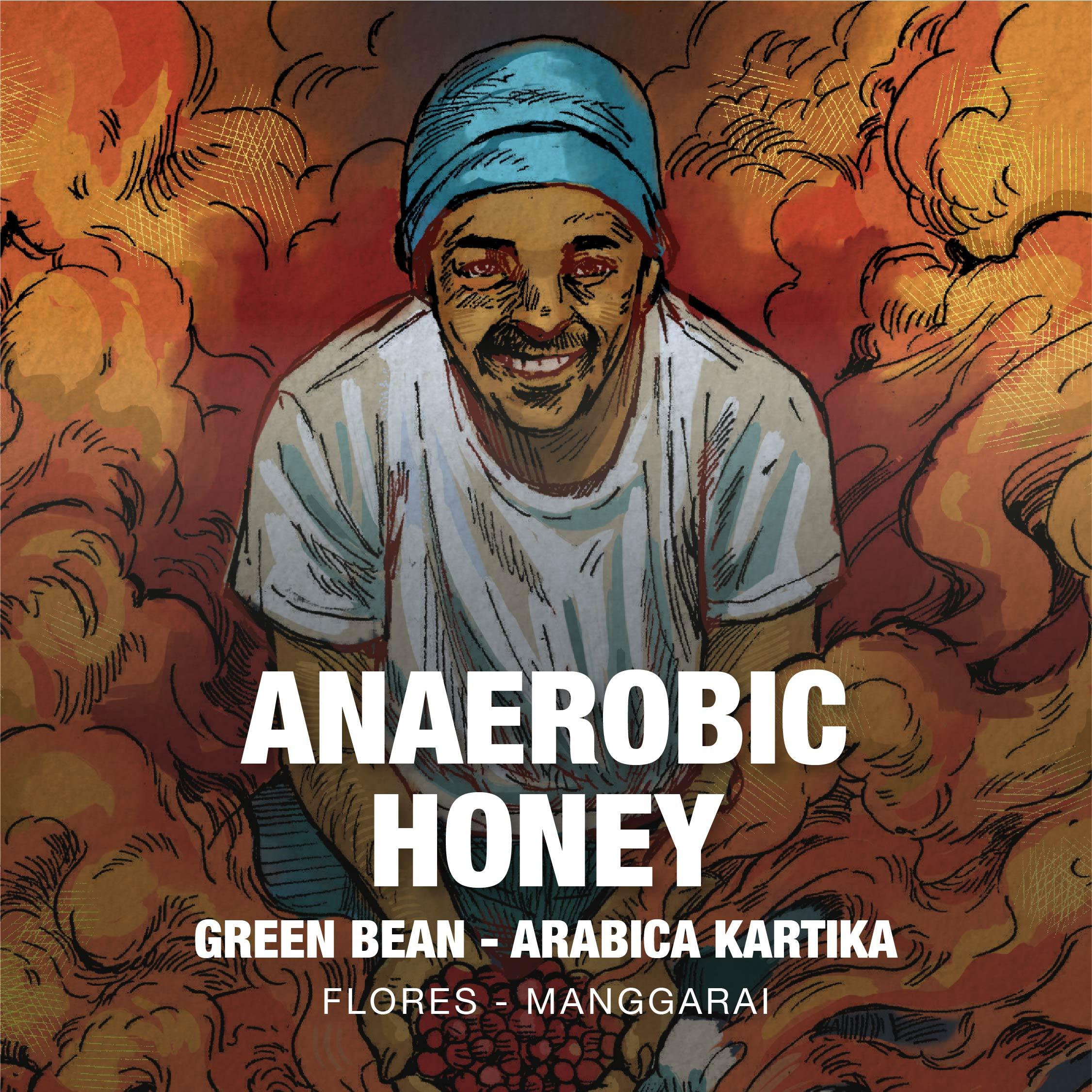 Green Bean Arabica Anaerobic Honey Flores Manggarai - 1kg